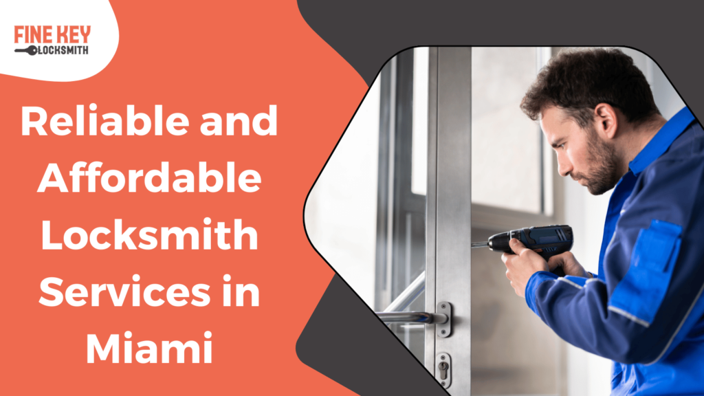 Affordable and reliable locksmith services in Miami for homes, businesses, and vehicles.